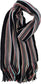 Luxury Men's Woven Stripe Design Long Scarf Warm Soft Acrylic Winter Fashion Accessory for Formal and Casual Wear Hypoallergenic by Sock Stack. Buy now for £7.00.