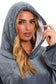 Oversized Hooded Blanket Sweatshirt Plush Sherpa Fur Grey Pink Giant Hoodie for Adults and Kids with Elastic Cuffs and Pocket by Daisy Dreamer. Buy now for £9.00.