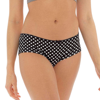 Pack of 10 Womens Cotton Briefs Comfortable Underwear Shorts with Stretch Waistband Assorted Styles Breathable Cotton Blend UK Sizes 12-18 by Daisy Dreamer. Buy now for £15.00.