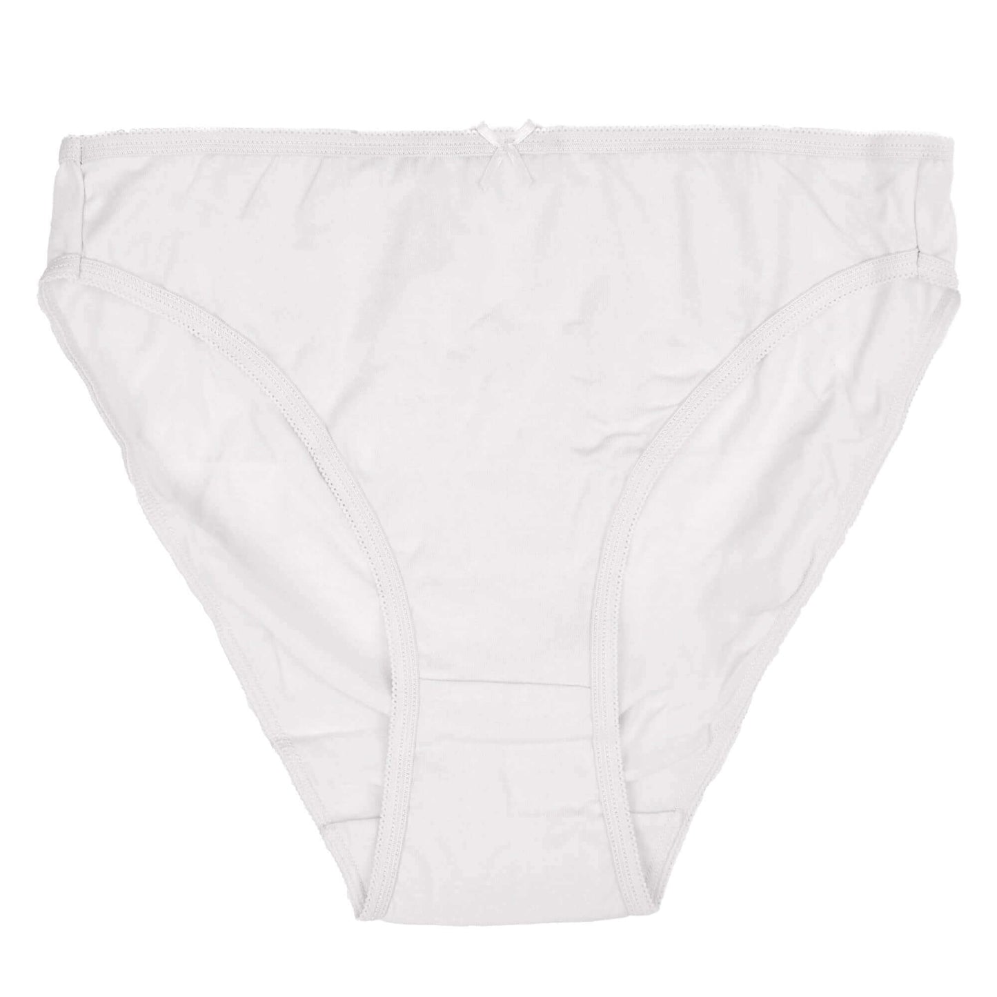 Pack of 10 Womens High Leg Cotton Briefs Comfortable Stretchable Underwear Assorted Colours Breathable Soft Waistband Ideal for All Body Types Durable by Daisy Dreamer. Buy now for £14.00.