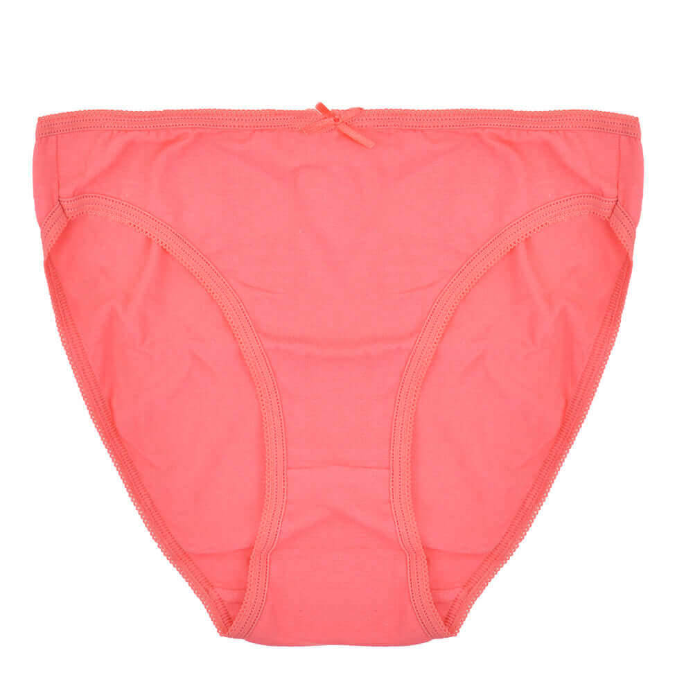 Pack of 10 Womens High Leg Cotton Briefs Comfortable Stretchable Underwear Assorted Colours Breathable Soft Waistband Ideal for All Body Types Durable by Daisy Dreamer. Buy now for £14.00.