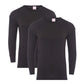 Pack of 2 Men's Thermal Long Sleeve Top Warm Baselayer for Running Hiking Cold Weather Sportswear Durable Winter Clothing by Heatwave Thermalwear. Buy now for £12.00.