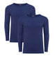 Pack of 2 Men's Thermal Long Sleeve Top Warm Baselayer for Running Hiking Cold Weather Sportswear Durable Winter Clothing by Heatwave Thermalwear. Buy now for £12.00.