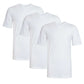 Pack of 3 Men's Plain T-Shirts Soft Breathable Cotton Polyester Blend Short Sleeve Tees Versatile Classic Colors by Sock Stack. Buy now for £10.00.
