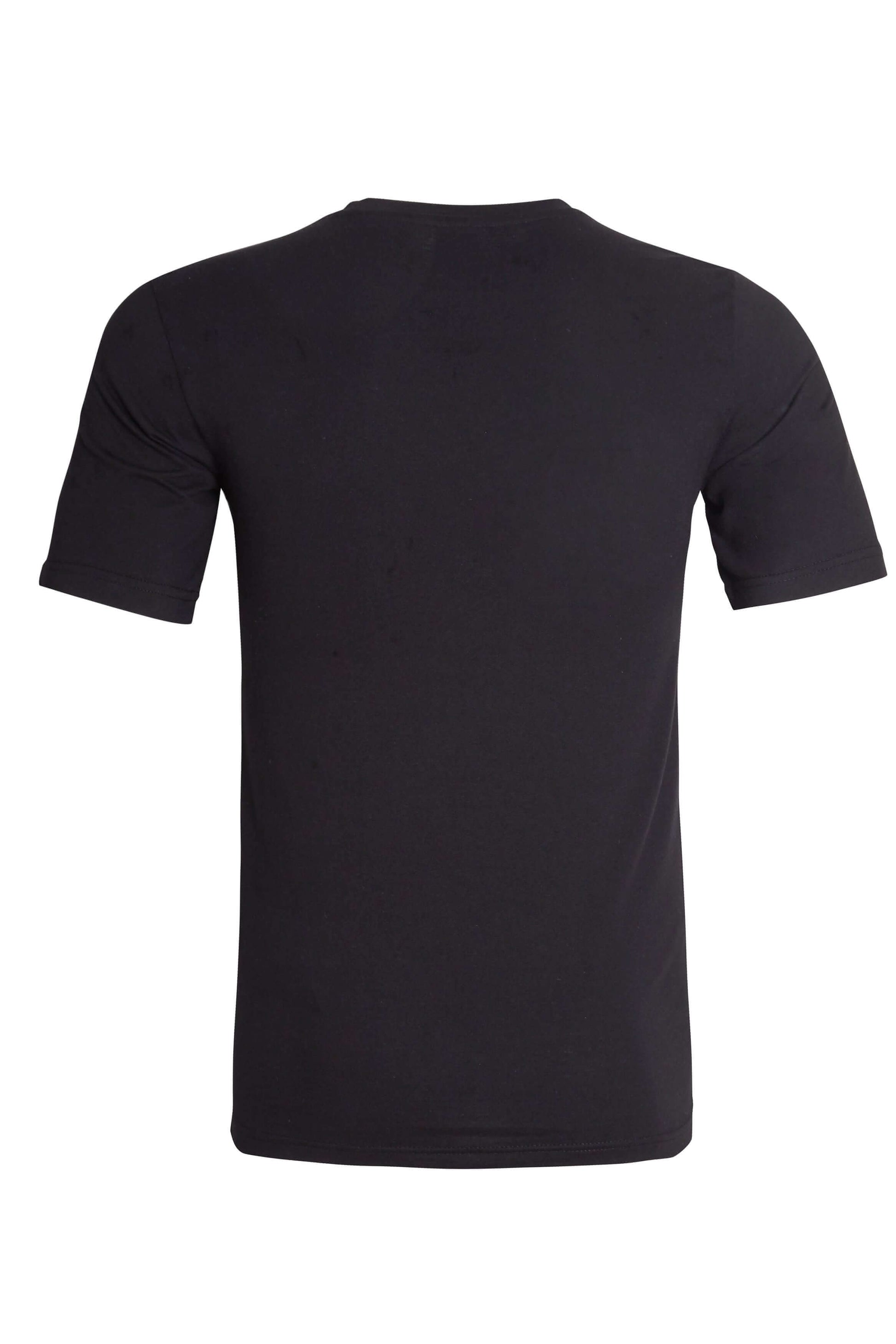Pack of 3 Men's Plain T-Shirts Soft Breathable Cotton Polyester Blend Short Sleeve Tees Versatile Classic Colors by Sock Stack. Buy now for £10.00.