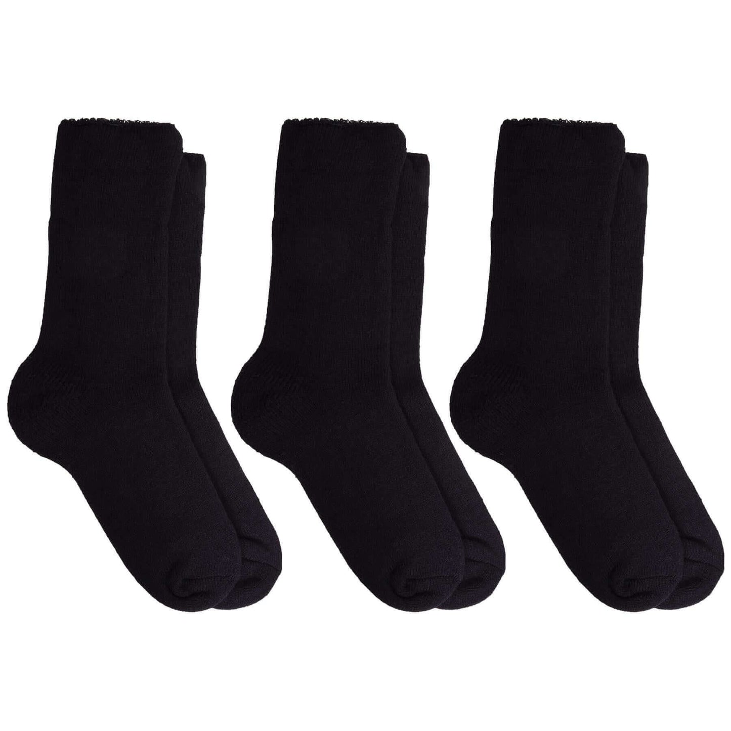 Pack of 3 Womens Thermal Hot Socks Heavy Duty Insulated Boot Socks 2.3 Tog for Winter Hiking UK 4-7 by Heatwave Thermalwear. Buy now for £8.00.
