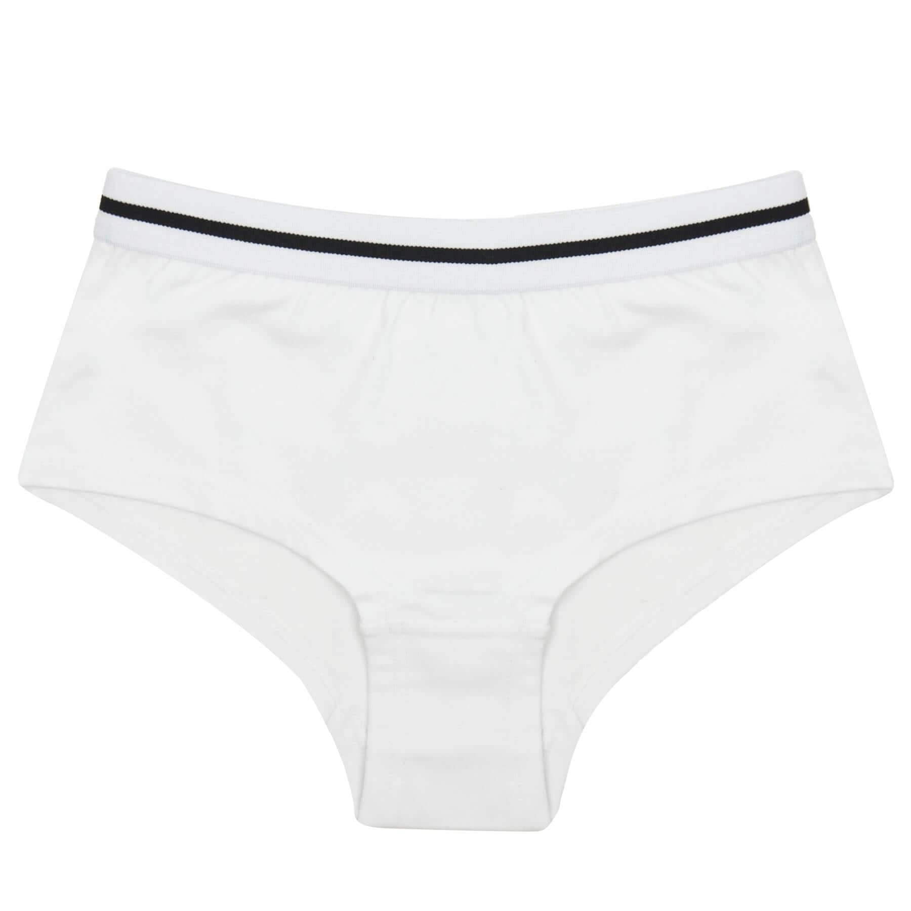 Pack of 4 Girls Cotton Comfort Fit Shorts Breathable Stretchy Knickers for Everyday Wear in Sizes 6-13 Years by Daisy Dreamer. Buy now for £10.00.