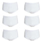 Pack of 6 Mens Cotton Y Front Underpants Breathable Sports and Everyday Wear Various Sizes and Colours Moisture Wicking Comfort by Sock Stack. Buy now for £13.00.