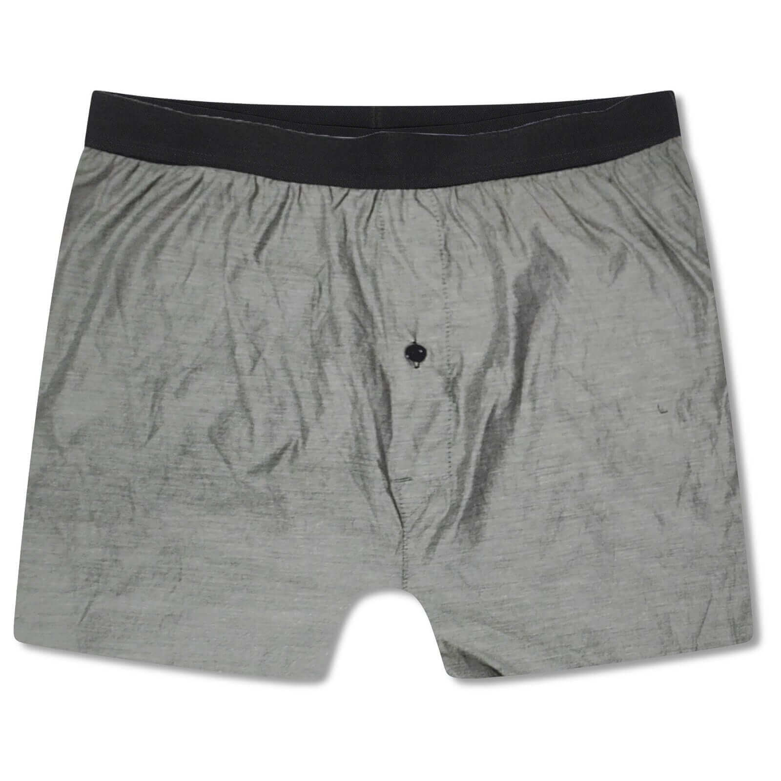 Pack of 6 Mens Loose Fit Boxers with Comfort Waistband Button Fly Breathable Cotton Blend Assorted Colours Premium Quality MB02 by Sock Stack. Buy now for £8.00.