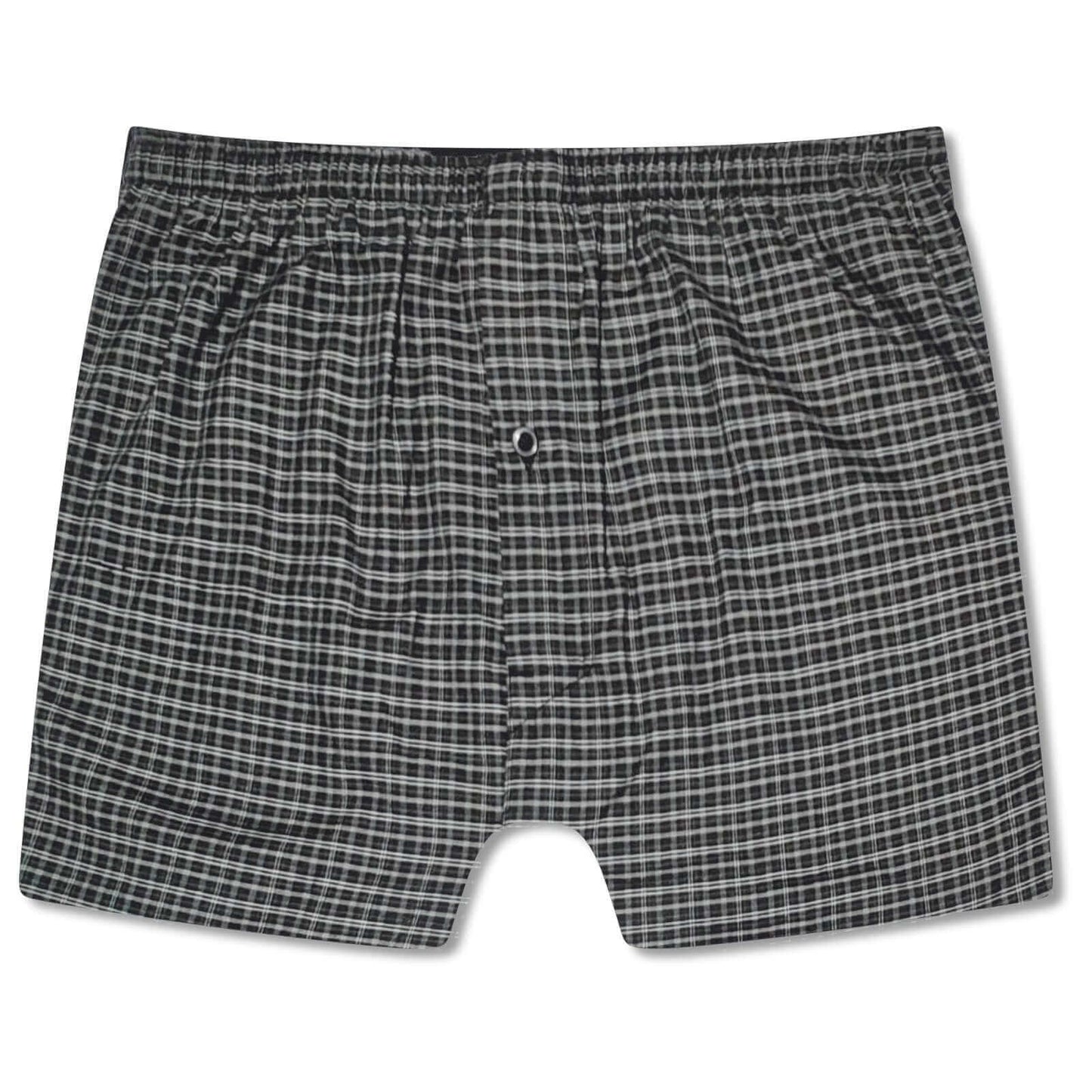 Pack of 6 Mens Loose Fit Woven Boxers with Comfort Waistband in Soft Cotton Blend Multiple Sizes and Colors Breathable Durable MB01 by Sock Stack. Buy now for £8.00.
