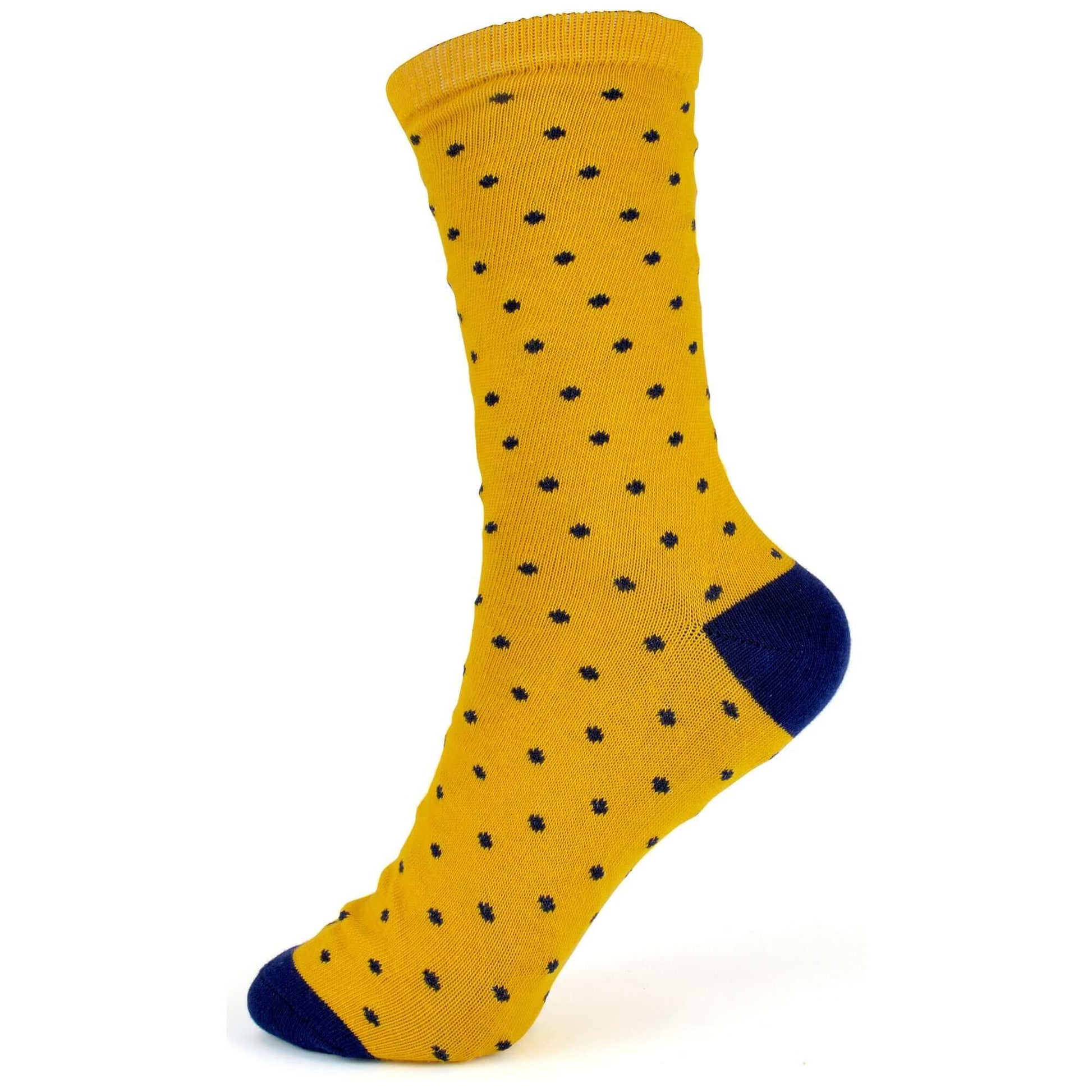 6 Pairs Women's Cotton Rich Socks Fun Designs Stripes Dots Leopard Fox Dog Cat Prints UK 4-7 Breathable Durable by Sock Stack. Buy now for £8.00.
