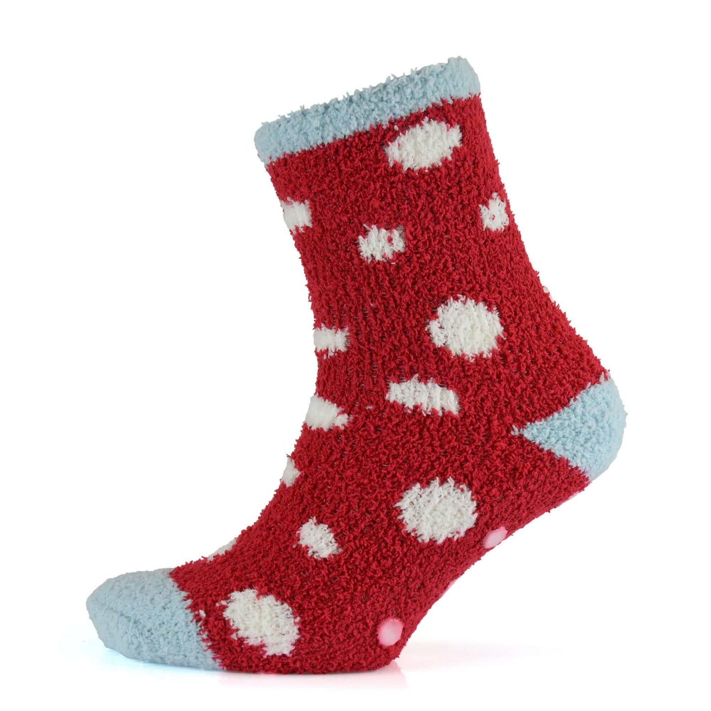 4 Pairs Of Christmas Slipper Socks For Ladies Xmas Non Skid Gripper Sock Winter Stocking Filler Gift. Buy now for £7.00. A Socks by Sock Stack. 4-7, assorted, blue, christmas, comfortable, cosy, elastane, fluffy, footwear, girls, grip socks, holidays, hom