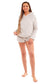 Ultra Soft Women's Fleece Pyjama Set with Hooded Top and Shorts Cozy Loungewear Homewear Available in Pink and Grey All Seasons Daisy Dreamer. Buy now for £15.00.