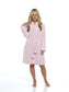 Ultra-Soft Women's Hooded Fleece Bathrobe with Zip Closure Warm Plush Dressing Gown for Home Spa Gym Multiple Colors and Sizes Cozy Loungewear by Daisy Dreamer. Buy now for £22.00.
