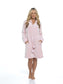 Ultra-Soft Women's Hooded Fleece Bathrobe with Zip Closure Warm Plush Dressing Gown for Home Spa Gym Multiple Colors and Sizes Cozy Loungewear by Daisy Dreamer. Buy now for £22.00.