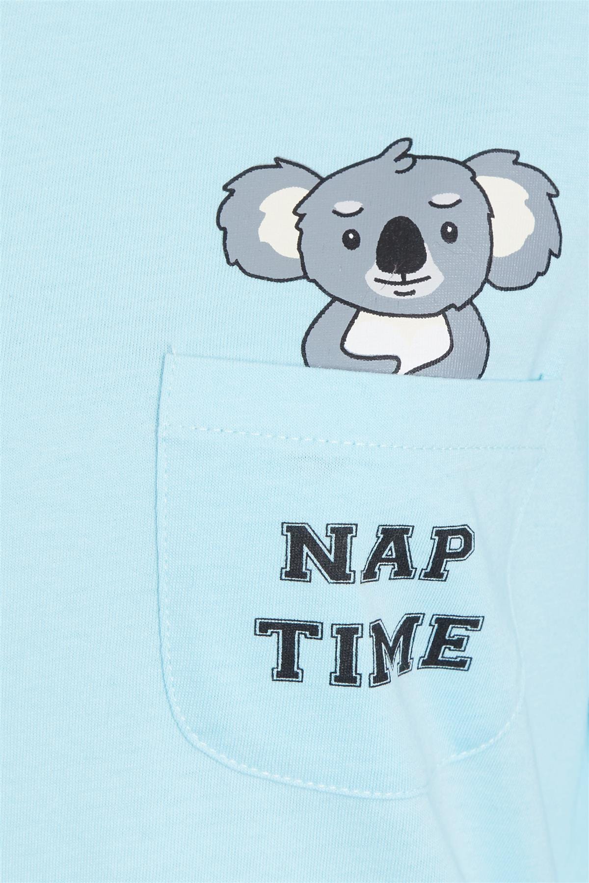 Women's 100% Cotton Koala Bear Print Pyjama Set Comfortable Long Sleeve Top and Elasticated Pants for Sleeping and Lounging Available in Small Medium Large X-Large by Daisy Dreamer. Buy now for £15.00.