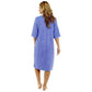 Women's 100 Percent Cotton Terry Towelling Bath Robe Zip Through Ultra Absorbent Soft and Luxurious Dressing Gown Perfect for Post Shower Relaxation by Daisy Dreamer. Buy now for £20.00.