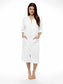 Women's 100 Percent Cotton Terry Towelling Bath Robe Zip Through Ultra Absorbent Soft and Luxurious Dressing Gown Perfect for Post Shower Relaxation by Daisy Dreamer. Buy now for £20.00.