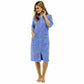Women's 100 Percent Cotton Terry Towelling Bath Robe Zip Through Ultra Absorbent Soft and Luxurious Dressing Gown Perfect for Post Shower Relaxation by Daisy Dreamer. Buy now for £20.00.