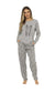 Women's 100 Pure Cotton Soft Pyjama Set with Elasticated Patterned Bottoms Ultimate Nightwear and Cosy Loungewear Multiple Sizes by Daisy Dreamer. Buy now for £15.00.