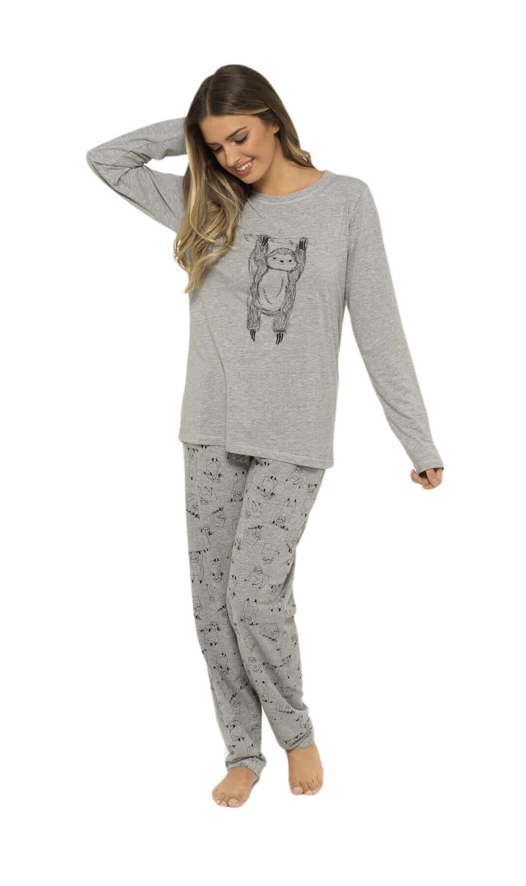Women's 100 Pure Cotton Soft Pyjama Set with Elasticated Patterned Bottoms Ultimate Nightwear and Cosy Loungewear Multiple Sizes by Daisy Dreamer. Buy now for £15.00.