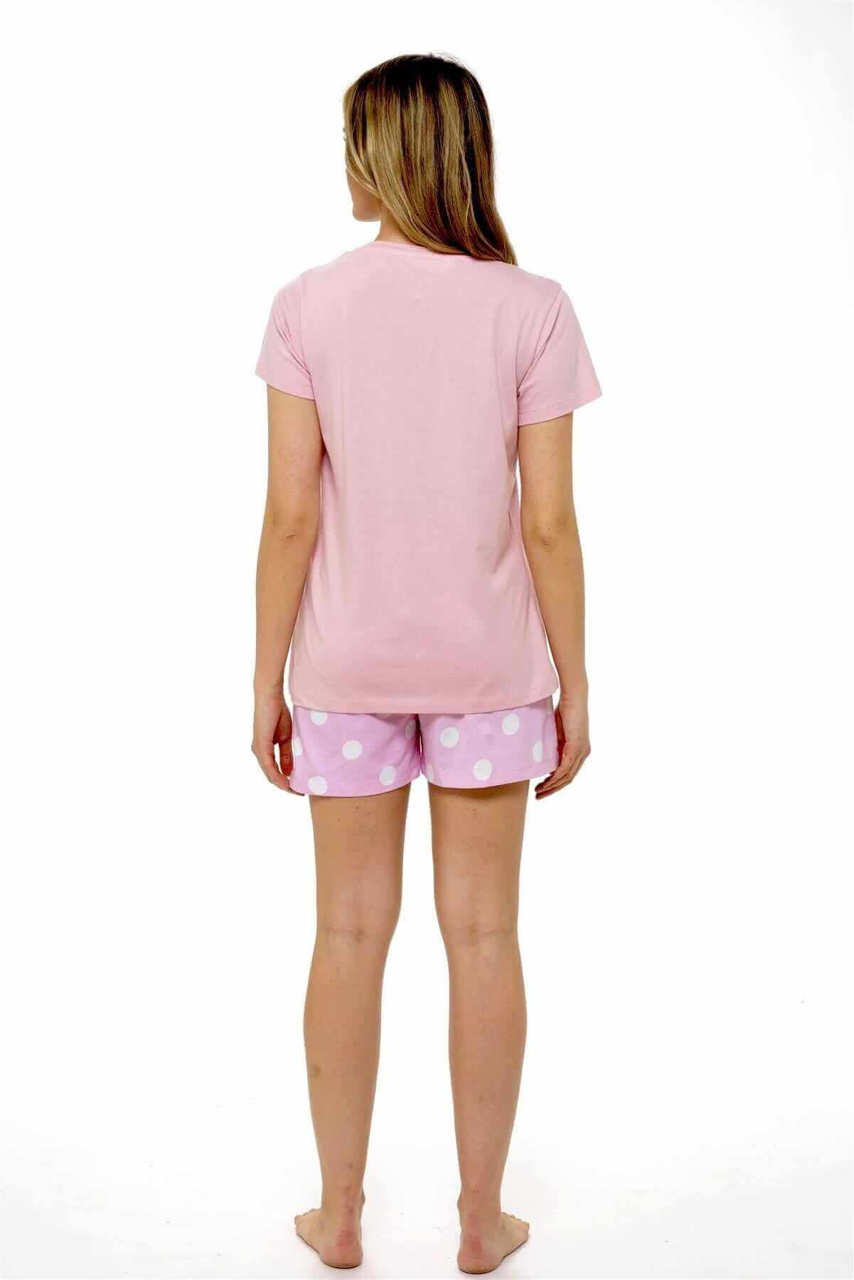 Women's Cotton Sausage Dog Print T Shirt and Shorts Pyjama Set for Summer by Daisy Dreamer Cozy Sleepwear Loungewear Gift for Dog Lovers Multiple Sizes. Buy now for £10.00.