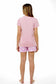 Women's Cotton Sausage Dog Print T Shirt and Shorts Pyjama Set for Summer by Daisy Dreamer Cozy Sleepwear Loungewear Gift for Dog Lovers Multiple Sizes. Buy now for £10.00.