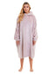 Women's Oversized Plush Hooded Poncho Blanket Cozy Fleece Hoodie with Fur Hood Ideal for Lounging Camping Outdoor Warmth by Daisy Dreamer. Buy now for £21.00.