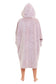 Women's Oversized Plush Hooded Poncho Blanket Cozy Fleece Hoodie with Fur Hood Ideal for Lounging Camping Outdoor Warmth by Daisy Dreamer. Buy now for £21.00.