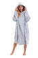 Women's Oversized Plush Hooded Poncho Blanket Cozy Fleece Hoodie with Fur Hood Ideal for Lounging Camping Outdoor Warmth by Daisy Dreamer. Buy now for £21.00.