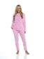 Women's Super Soft Heart Fleece Pyjamas Set Cozy Plush Loungewear Top and Pants Warm Teddy Fleece PJs for Lounging and Sleeping by Daisy Dreamer. Buy now for £20.00.