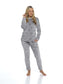 Women's Super Soft Heart Fleece Pyjamas Set Cozy Plush Loungewear Top and Pants Warm Teddy Fleece PJs for Lounging and Sleeping by Daisy Dreamer. Buy now for £20.00.