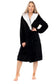 Women's Super Soft Plush Fleece Hooded Bathrobe Fluffy Velvet Loungewear Long Sleeve Cosy Winter Dressing Gown Spa Essential by Daisy Dreamer. Buy now for £20.00.