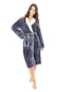 Women's Super Soft Plush Fleece Hooded Bathrobe Fluffy Velvet Loungewear Long Sleeve Cosy Winter Dressing Gown Spa Essential by Daisy Dreamer. Buy now for £20.00.