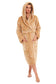 Women's Super Soft Plush Fleece Hooded Bathrobe Fluffy Velvet Loungewear Long Sleeve Cosy Winter Dressing Gown Spa Essential by Daisy Dreamer. Buy now for £20.00.