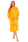 Women's Super Soft Plush Fleece Hooded Bathrobe Fluffy Velvet Loungewear Long Sleeve Cosy Winter Dressing Gown Spa Essential by Daisy Dreamer. Buy now for £20.00.