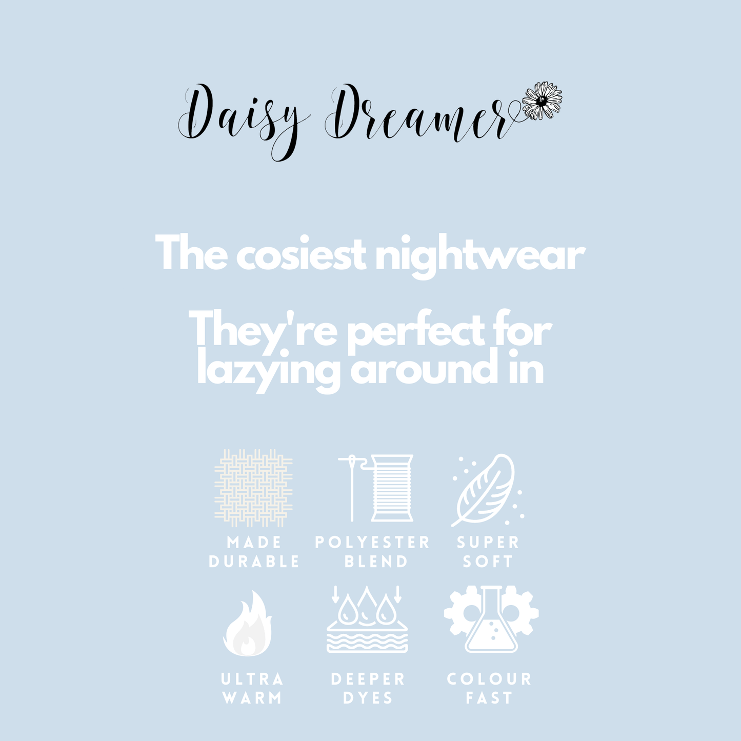 Women's Ultra Soft Plush Fleece Hooded Dressing Gown with Sherpa Lining Star Patterned Cozy Loungewear Nightwear Available in Sizes Small to X Large by Daisy Dreamer. Buy now for £20.00.