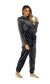 Women's Ultra-Soft Plush Fleece Hooded Pajama Set Cozy Winter Nightwear Warm Loungewear for Home Relaxation by Daisy Dreamer. Buy now for £20.00.