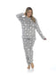 Women's Ultra-Soft Plush Fleece Hooded Pyjama Set with Star Design Cozy Nightwear Stretchable Loungewear Ideal Gift Multiple Sizes and Colors by Daisy Dreamer. Buy now for £20.00.