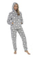Women's Ultra-Soft Plush Fleece Hooded Pyjama Set with Star Design Cozy Nightwear Stretchable Loungewear Ideal Gift Multiple Sizes and Colors by Daisy Dreamer. Buy now for £20.00.