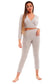 Women's Ultra Soft Teddy Fleece Loungewear Set Long Sleeve Wrap Top and Stretch Fit Pants Ideal for Relaxing and Sleeping Daisy Dreamer. Buy now for £20.00.