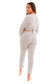 Women's Ultra Soft Teddy Fleece Loungewear Set Long Sleeve Wrap Top and Stretch Fit Pants Ideal for Relaxing and Sleeping Daisy Dreamer. Buy now for £20.00.