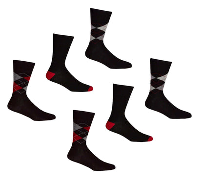 6 Pairs Of Men's Bamboo Design Socks, Argyle Stripe Suit Casual Sock. Buy now for £8.00. A Socks by Sock Stack. 6-11, anti bacterial, argyle, argyle diamond, assorted, athletics, bamboo, black, boot socks, boys socks, breathable, comfortable, dress socks,