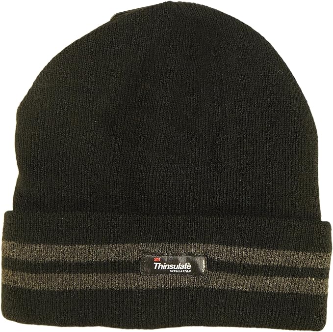 Men's Stripe 3M Thinsulate Insulation Thermal Hat Fleece Knitted. Buy now for £7.00. A Hats by Sock Stack. 3M, beanie, black, blue, camping, fishing, grey, hat, hat for men, Insulation Hat, mens, Mens hats, multi black, Out of stock, outdoor, red, skiing,