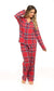 Women's Soft Brushed Cotton Flannelette Pajama Set with Elastic Waistband Cozy Check Pattern Sleepwear for All Seasons Small to XLarge by Daisy Dreamer. Buy now for £15.00.