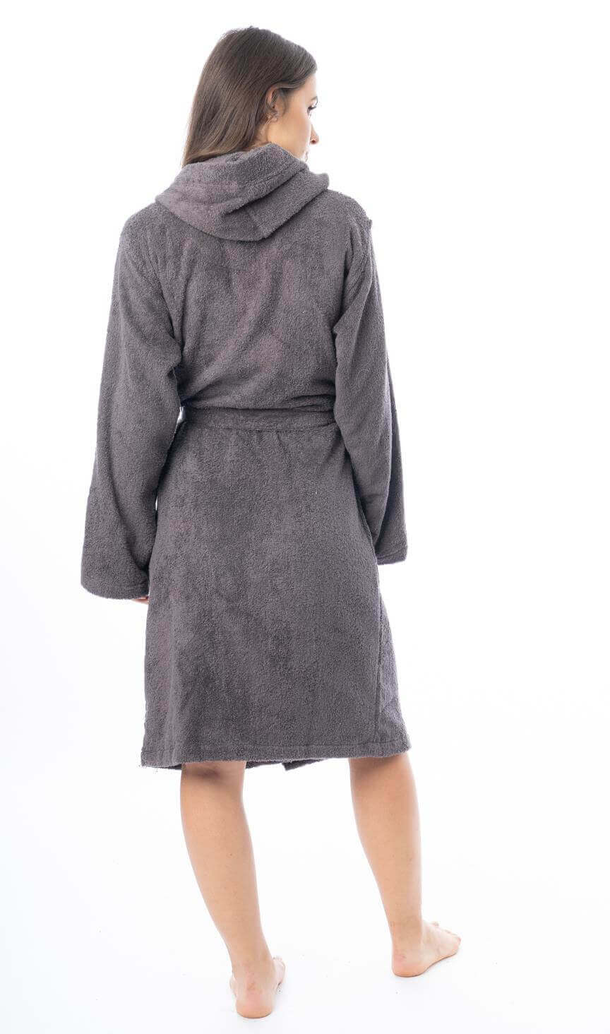 Luxury Women's Terry Cotton Bath Robe Ultra-Absorbent Soft Cozy Dressing Gown for Home Spa Gym Travel by Daisy Dreamer Robe