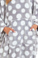 Women's Super Soft Oversized Hooded Poncho Blanket with Stars & Polka Dot Design for Indoor & Outdoor Use by Daisy Dreamer. Buy now for £25.00.