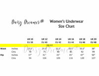 Pack of 10 Womens High Leg Cotton Briefs Comfortable Stretchable Underwear Assorted Colours Breathable Soft Waistband Ideal for All Body Types Durable by Daisy Dreamer Underwear