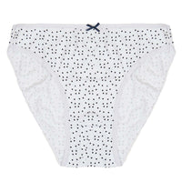 Pack of 10 Womens High Leg Cotton Briefs Comfortable Stretchable Underwear Assorted Colours Breathable Soft Waistband Ideal for All Body Types Durable by Daisy Dreamer Underwear