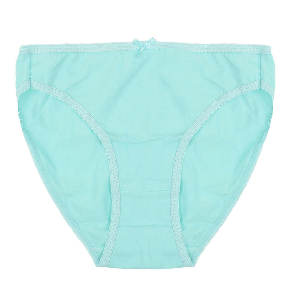 Pack of 10 Womens High Leg Cotton Briefs Comfortable Stretchable Underwear Assorted Colours Breathable Soft Waistband Ideal for All Body Types Durable by Daisy Dreamer Underwear